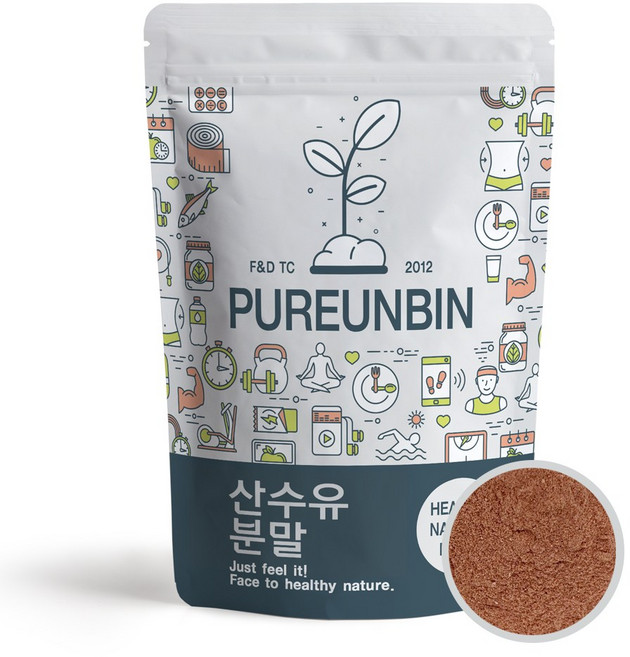 푸른빈 산수유 분말 가루 국내산 구례, 500g, 1개