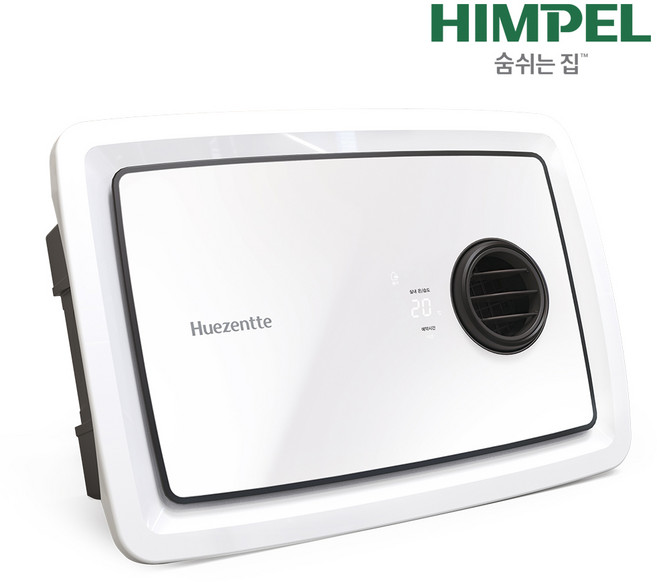 힘펠 환풍기 휴젠뜨 FHD2-C150P_PALETTE 팔레트 5color, 화이트, 직접설치, 1개