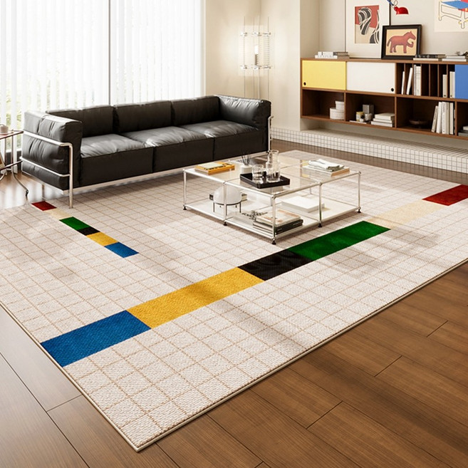 마술사 물세탁 기하 패턴 러그 침대옆 침실 카펫 거실 카페트