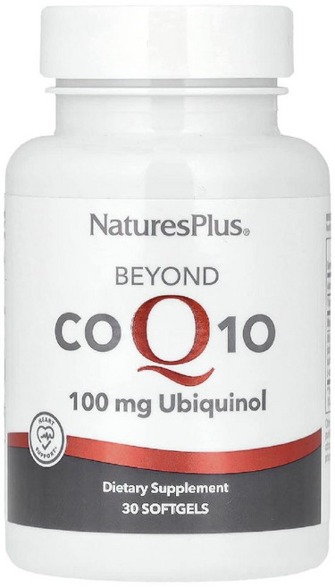네이처스플러스 코큐텐 유비퀴놀 100mg CoQ10 Ubiquinol 소프트젤 30정, 1개