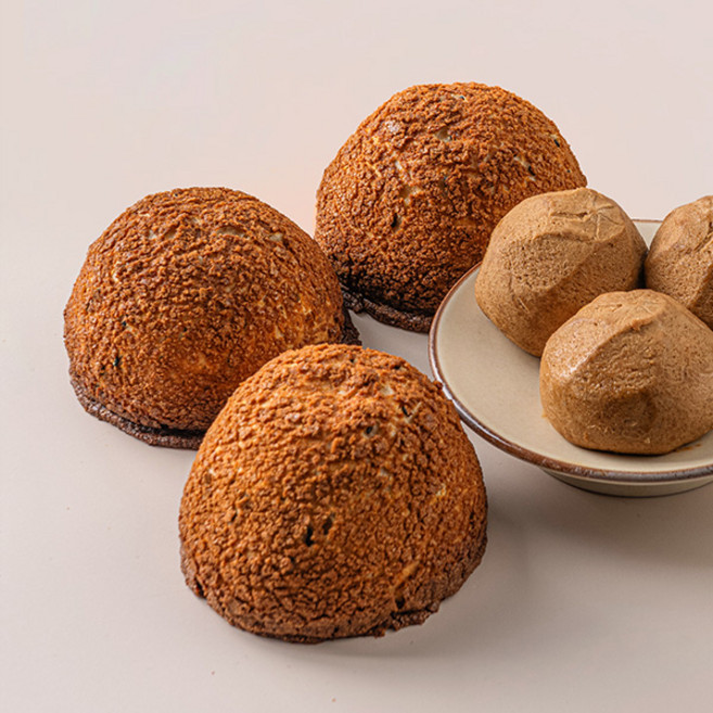 [카페노리] 냉동생지 - 모카 쿠키 찰빵, 1개