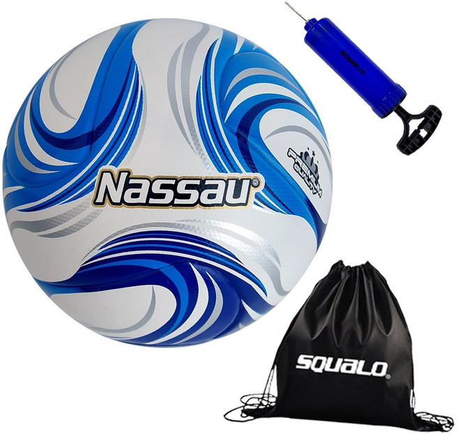 낫소 투지 프리미엄 축구공 4호 5호 초중고 축구리그사용구, SSTH-P4 + SQ 가방 & 펌프, 1개