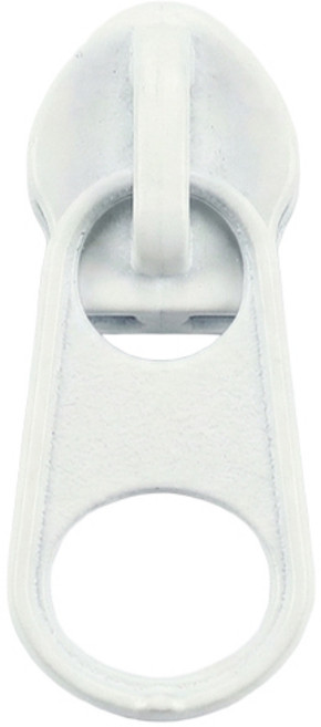 홈패션지퍼머리 3호 코일 지퍼고리 슬라이더, 14개, 롤 지퍼머리3호-01흰색