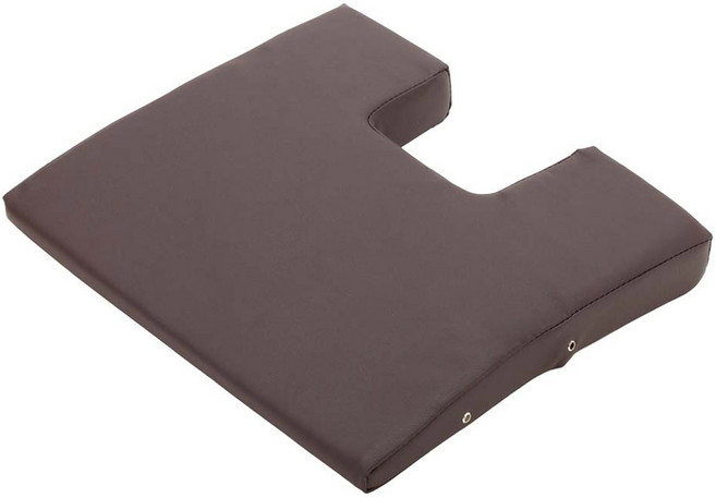 세븐뷰티 마사지베개, 가슴받이베개(소/남성용)_브라운, 1개