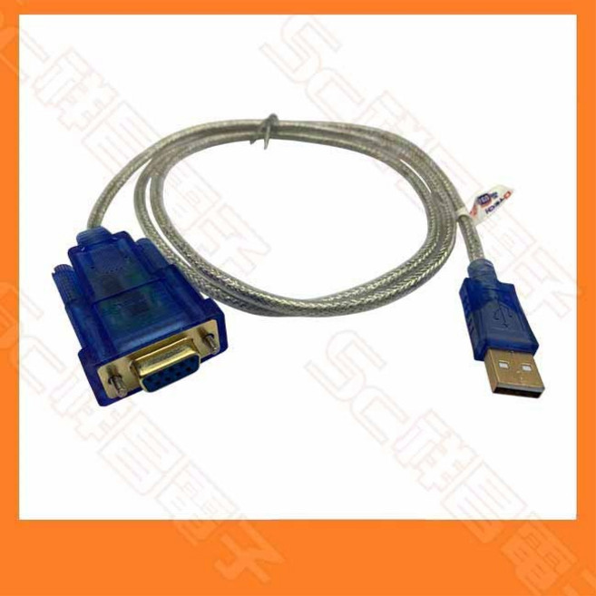 祥昌電子 DB9 USB 轉 RS232 母頭公頭 轉換線 串口線 FT232 PL2303, 1個, 母頭 FT232 1.2M