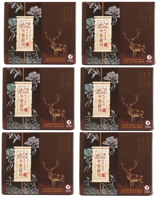 박경호의 녹용활력 명작 진액 즙, 50ml, 120개 - 쿠팡