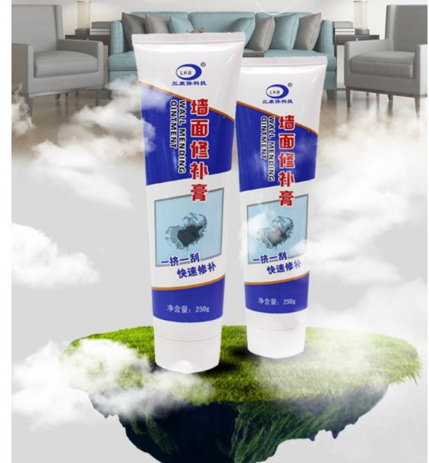 LKB 250g, 1個, 原廠牆面修補膏*1-送小刮板+尖嘴