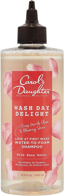 Carol's Daughter 캐롤스 도터 워시 데이 딜라이트 워터-투-폼 샴푸, 2개, 500ml