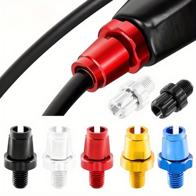 호환 10 PCS 자전거 M7 브레이크 레버 조절기 나사 브레이크 핸들 볼트 산악 도로 자전거 사이클링 7mm 브