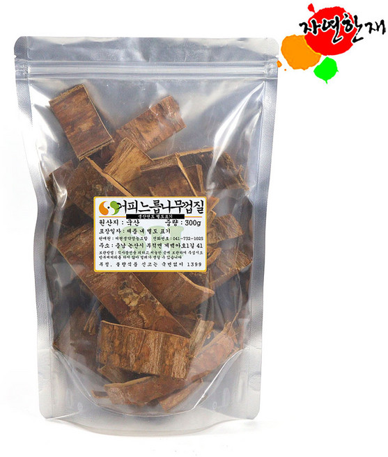 국산 거피 느릅나무껍질 300g 껍질 제거, 1개
