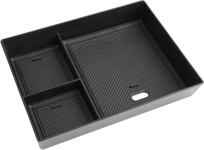 RUIYA 테슬라 모델3 하이랜드 센터 중앙 수납함 콘솔박스 트레이 컵홀더 세트, 중앙(상)