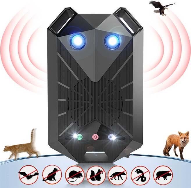 고주파 강력초음파USB 쥐박멸기/해충박멸기 홈오피스 창고시장 병원 1개 블랙, 쥐퇴치기V-블랙