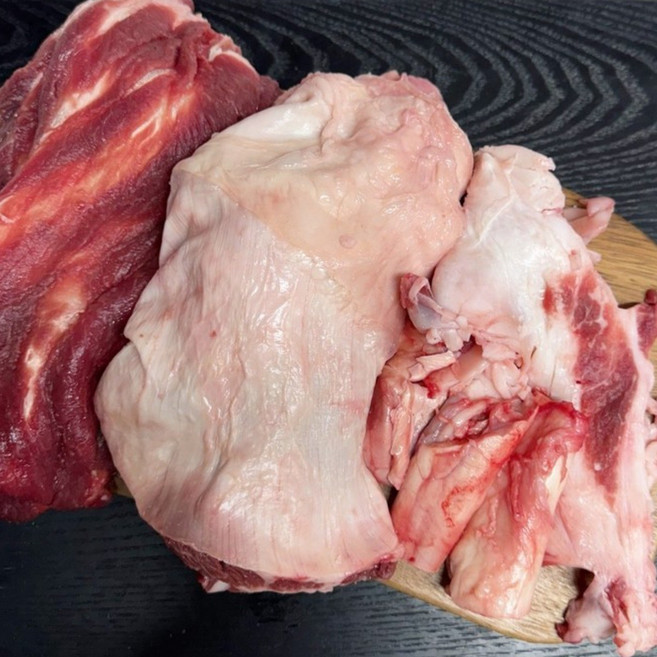 [소잡는구선생]국내산 당일작업 소 스지(냉동) (고기스지+근막스지 혼합), 5개, 1kg