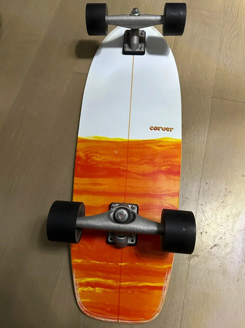 32寸免蹬陸地衝浪板 轉向刷街滑板 戶外運動練習滑雪板, 如圖所示, 1個