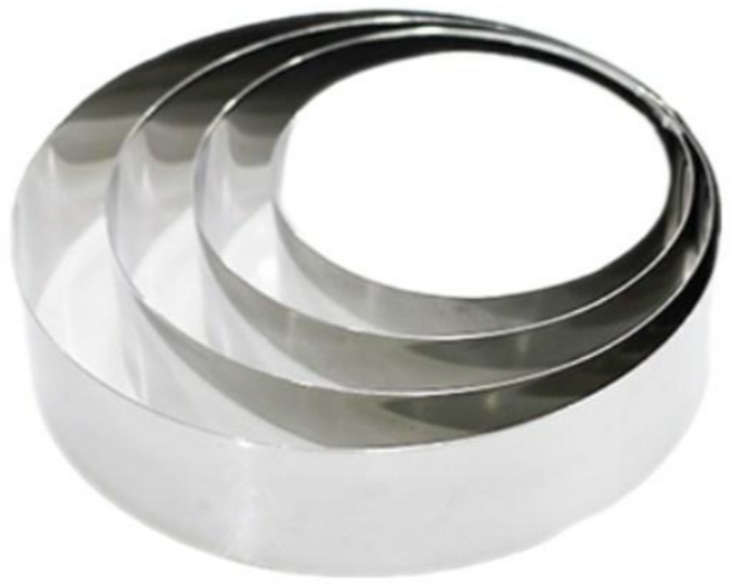 원형 무스링 5cm 떡케익 원형틀, 원형 4호(240mm), 1개