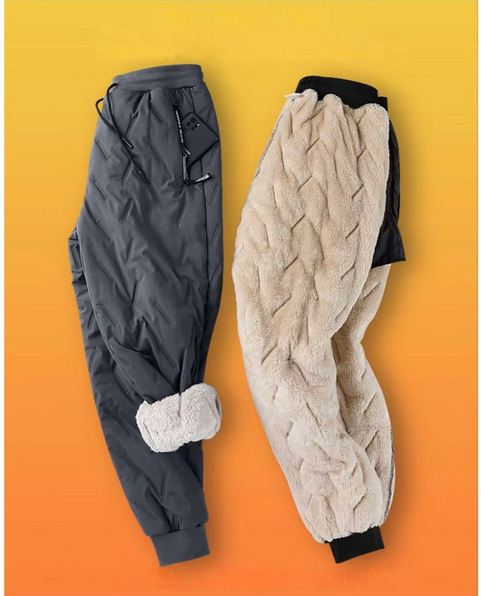 기모 패딩바지 오토바이 배달 라이더 방한 바지, 4XL