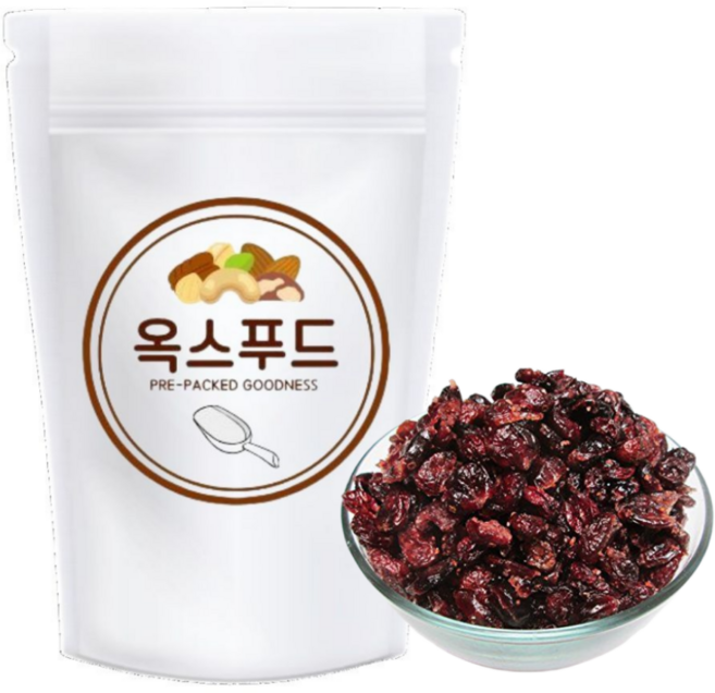 건조크랜베리 100g 건과일 간식 요거트 토핑 샐러드 베이킹 소분, 1개