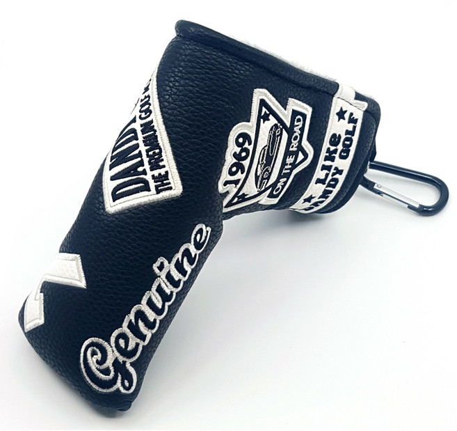 댄디골프 일자 퍼터 커버, 블랙, 1개