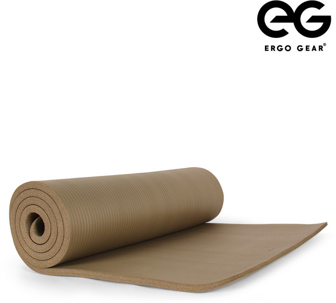 에르고기어 NBR 요가매트, 브라운