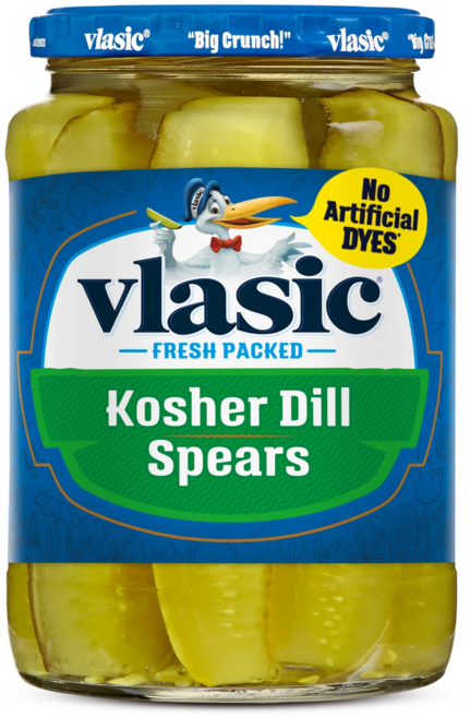 Vlasic 코셔 딜 스피어스, 1개, 710ml