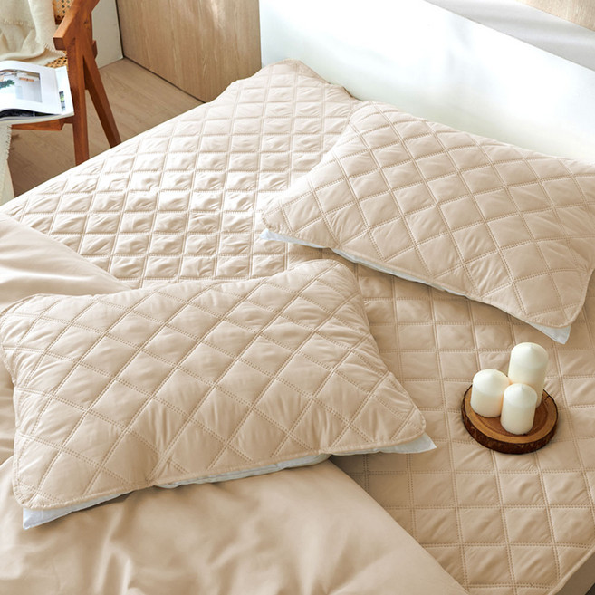 데시뉴 뉴노멀 향균 누빔 베개커버 이중 밴딩형