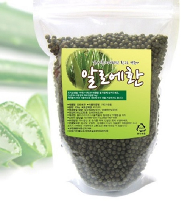 그린내추럴 국내산 알로에환 400g, 1개