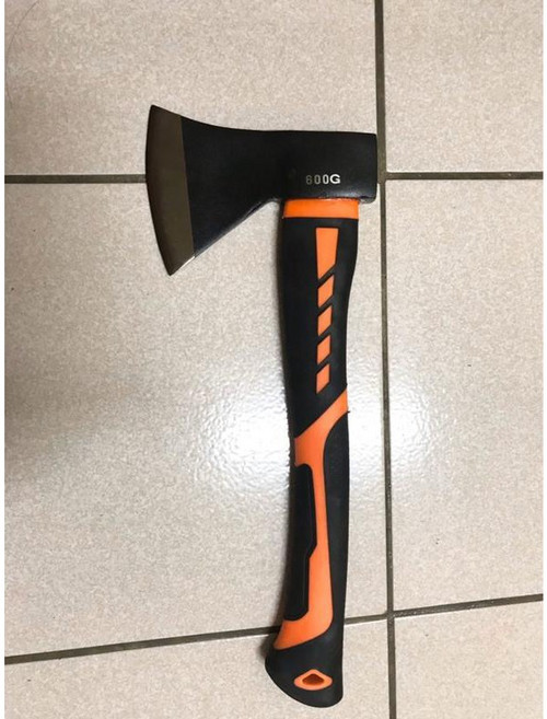 高級纖維柄斧頭 600g 登山露營好幫手, 1個