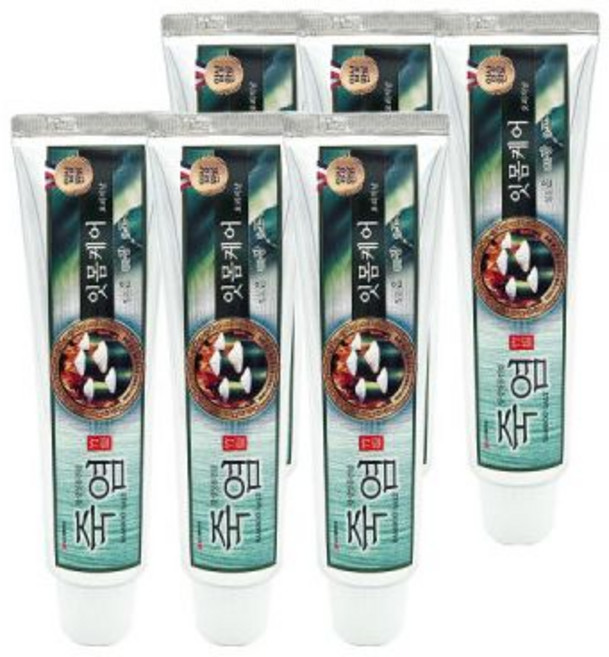 LG생활건강 은강고 죽염치약 100gX6개 / 잇몸질환, 100g