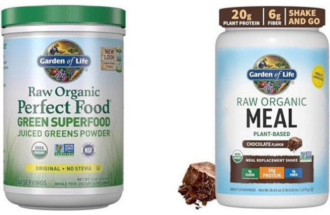 가든오브라이프 Garden of Life Super Greens Powder Smoothie & Mix Probiotics & Digestive Enzymes & Raw Me, 가든오브라이프 Garden of Life Super G, 1개