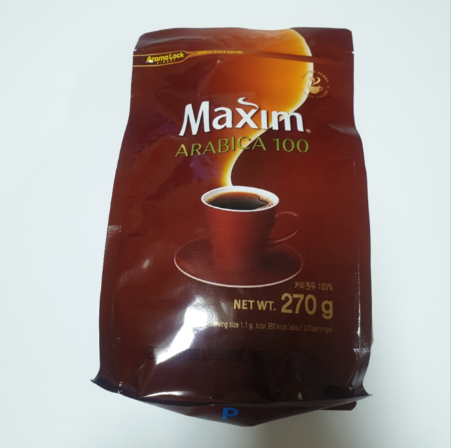 맥심 아라비카100 (리필), 270g, 10개, 1개입