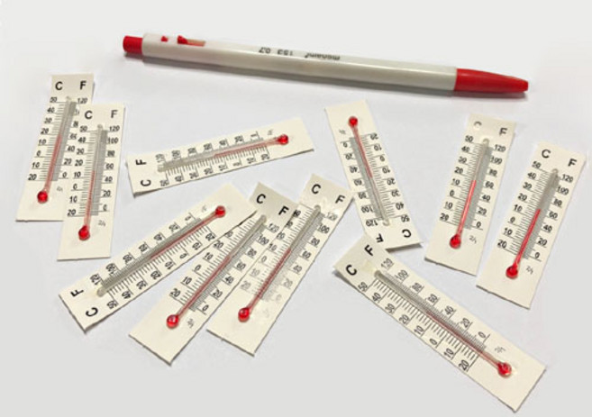 미래 미니 막대온도계(10개입), 10개