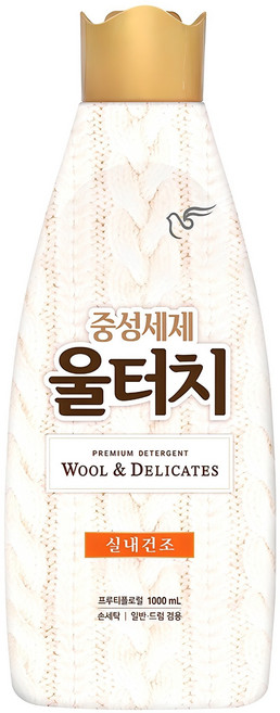 울터치 중성 세제 본품, 1L, 1개
