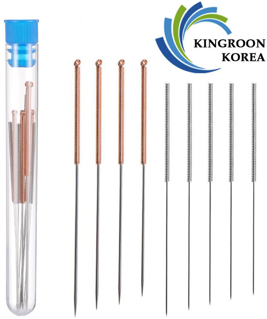 킹룬 노즐 청소 니들 9pcs 노즐 청소 부품