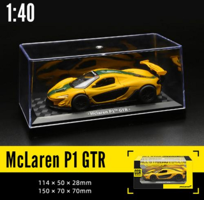 자동차다이캐스트 자동차모형 CCA 143 람보르기니 아벤타도르 SVJ 63 BMW x5 m m6 gt3 맥라렌 폭스바겐 모델 릴 상자 금속 합금 자동차 장난감 선물 시리즈, 12) 140 P1 GTR, 1개