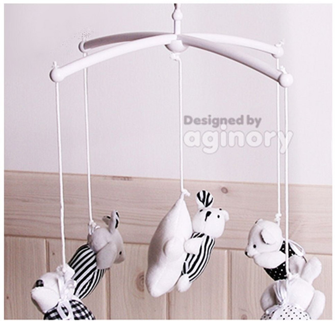 천정고정판 십자형 모빌대 모빌홀더 byd+9410pl