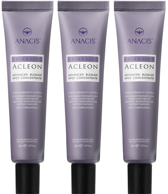 아나시스 아클레온 트러블 스팟 에센스, 3개, 30ml
