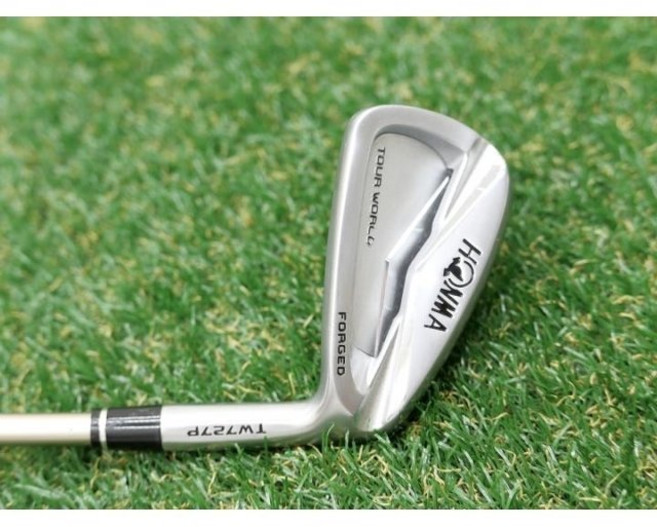 중고 중고 DEMO(시타품) 혼마 727P 7번아이언 단품 VIZARD I55 R 3123, 단일 제품