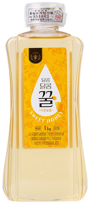 달콤달콤 꿀 사양벌꿀, 1kg, 1개