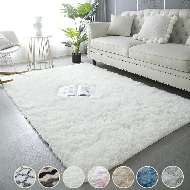 ZERA 러그 포근한 터치미 극세사 털러그 층간소음방지 사계절 침실 거실 고급 카펫