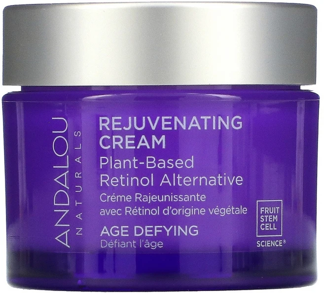 Andalou Naturals 리주브네이팅 크림 식물성 레티놀 피부관리 50g 1팩, 1개 - 쿠팡
