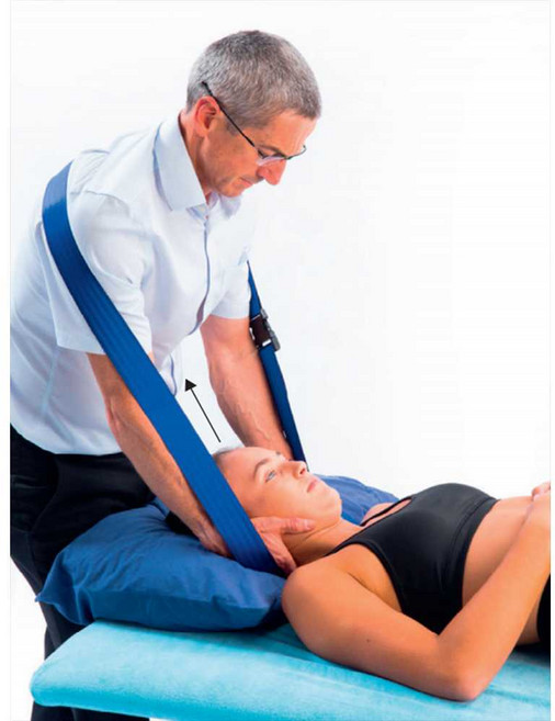 멀리건 벨트 물리치료 재활 스트랩 매뉴얼 벨트 밴드, 레이크 블루 플라스틱 버클, 1개