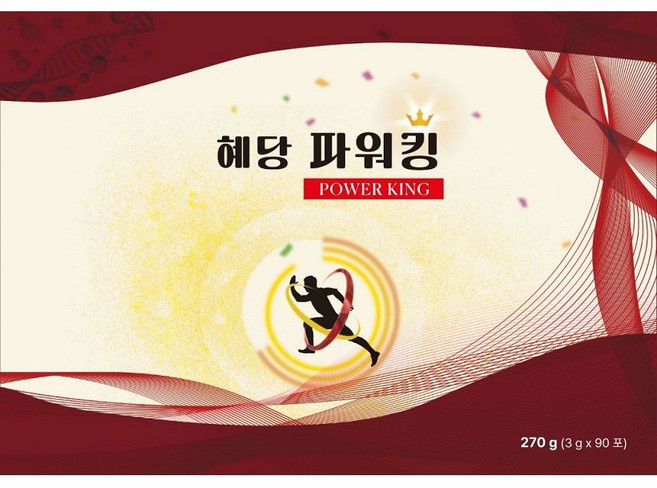 혜당 파워킹 기력 보강 직장인 스트레스 해소 90포, 1개, 90회분