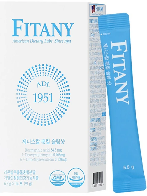[FITANY] 피타니 제니스칼 팻킬 슬림샷 Ob-X 레몬밤 다이어트, 1박스, 91g - 쿠팡