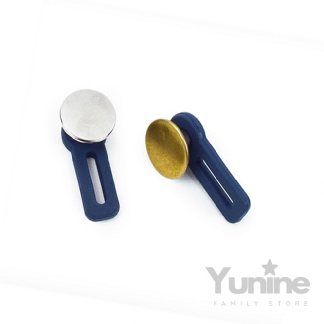 SUPER 허리 늘려주는 단추 가성비좋은, 은색