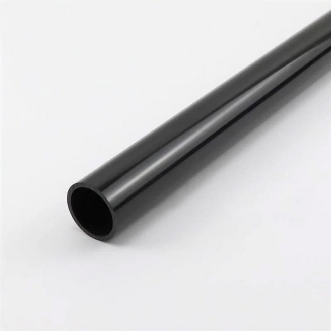 PVC OD 경질 파이프 19mm 플라스틱 검정색 직경 얇은 길이 500mm 2Pcs 와이어 튜브 작은 중공, Length 500mm, 10x13mm 2pcs