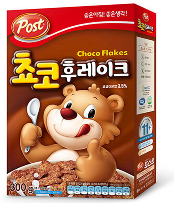 포스트 쵸코 후레이크 300g 1개입 1개, 1개