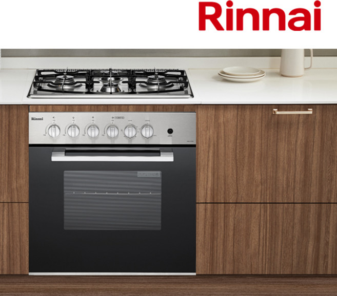 린나이 빌트인 매립형 4구 가스렌지 복합 오븐 레인지 RBO-619SM, LNG, 택배요청