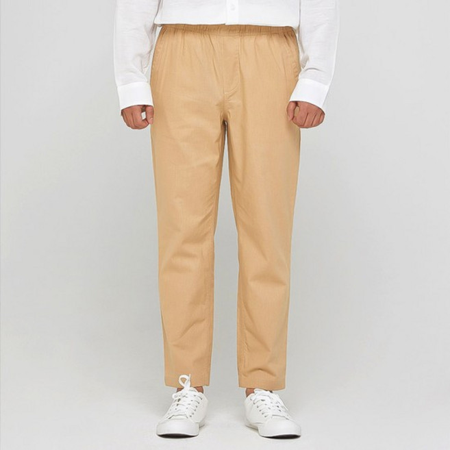 남성 린넨 밴딩팬츠_WHTAA2409M-T