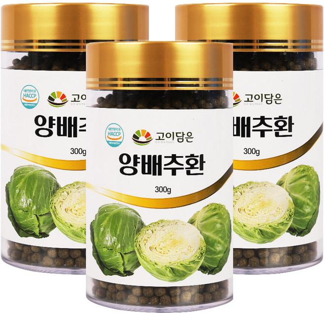 고이담은 양배추환, 3개, 300g
