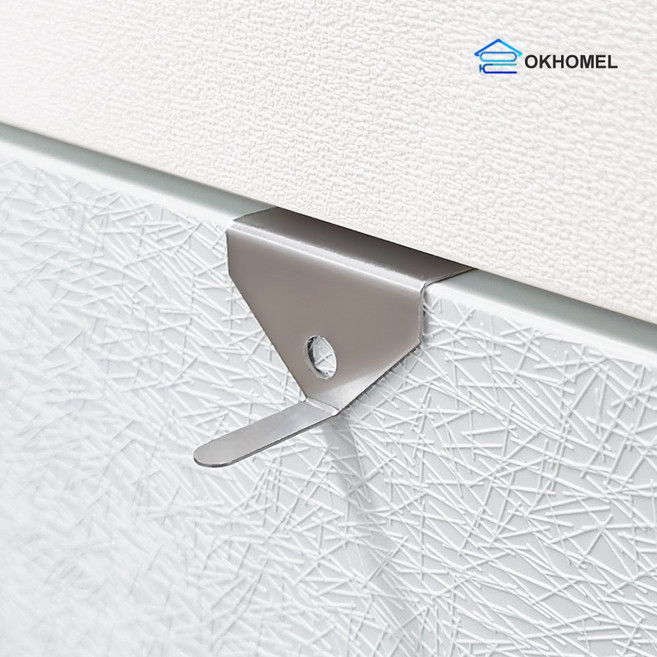 삼성 세리프 tv 전용 셋톱박스브라켓 선정리 셋탑 거치대 공유기 숨기기 틈새설치 클립, 세리프 전용클립(2개1세트) 폭1.2cm, 1개